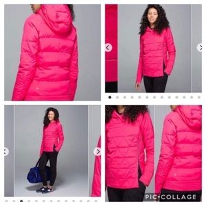 Lululemon fluffed up pullover in boom juice